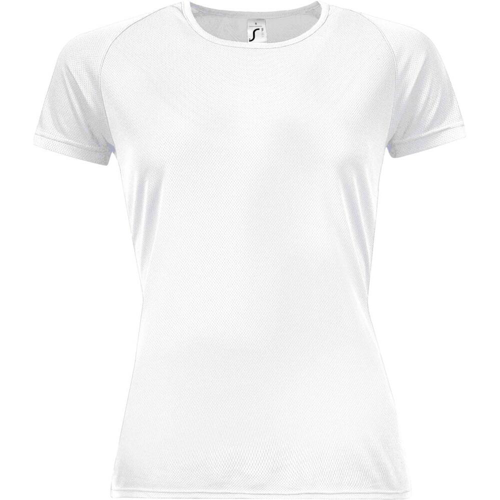 Футболка женская Sporty Women 140 белая, размер XS