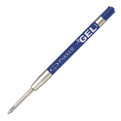 Parker Стержень для шариковой ручки (гелевый), M, синий (в блистере)