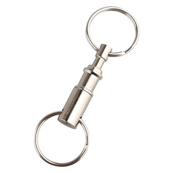 Карабин Victorinox, с 2 кольцами, никелированный