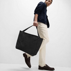 Шоппер-оверсайз «Grossbag» из переработанного хлопка, 340 г/м2