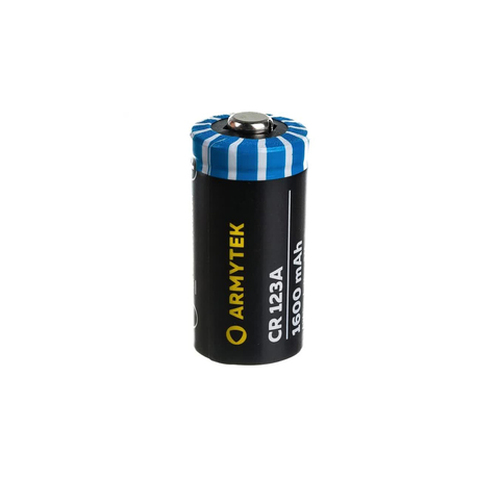Батарея Armytek CR123A lithium 1600mAh, PTC защита