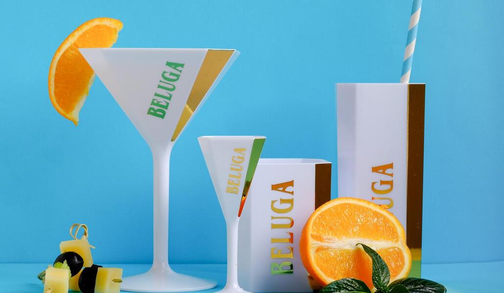 Пластиковые бокалы Beluga