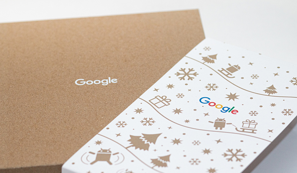 Новогодний подарок от компании Google 2021